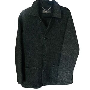 ALPACA 111 Men's Luxury Baby Alpaca Wool Coat - Made in Peru - Size M